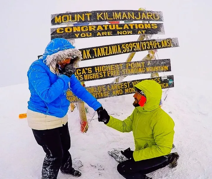 Mount Kilimanjaro in Africa