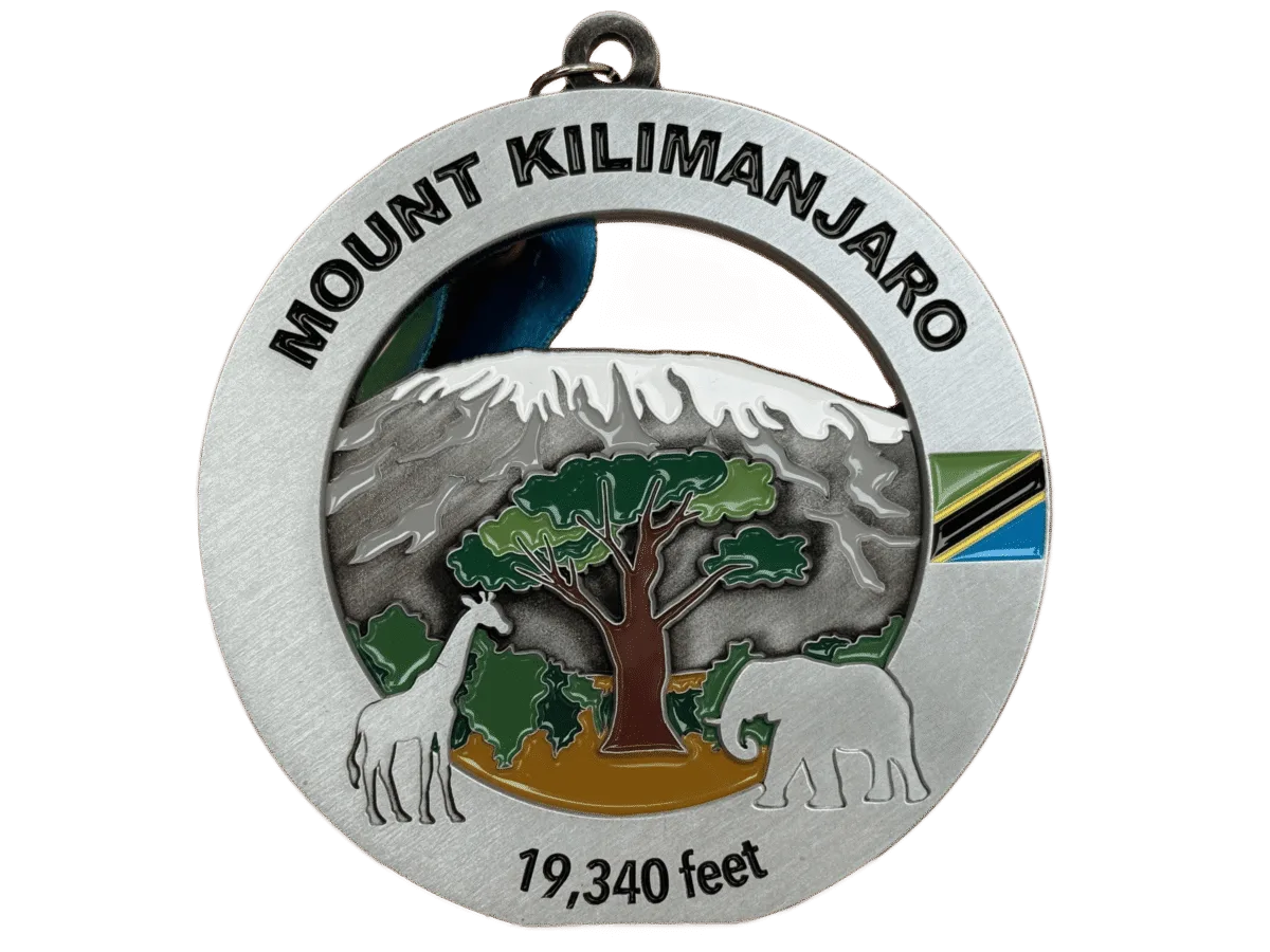 Hiking Medal – Mt Kilimanjaro - EAST Hiking Medal – Mt Kilimanjaro - EAST