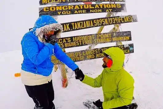 Mount Kilimanjaro in Africa