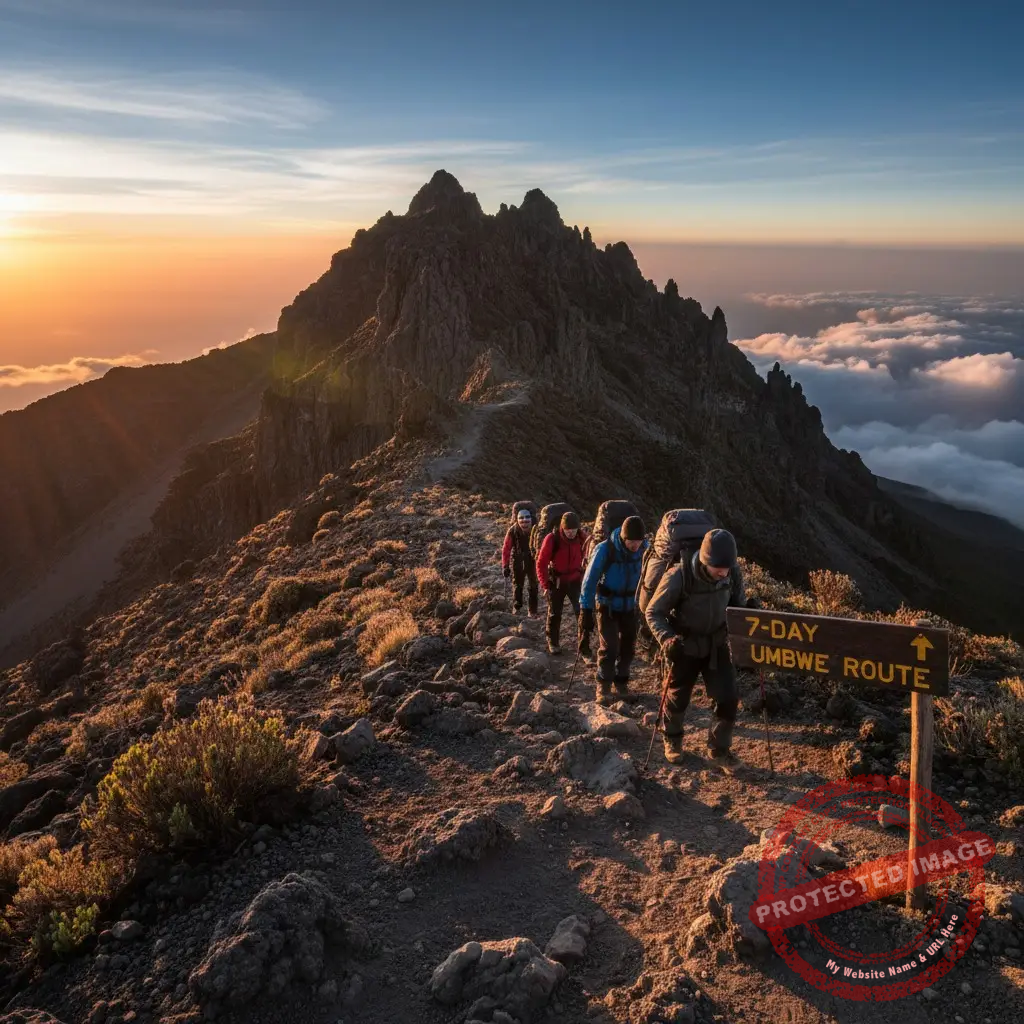 7-Day Umbwe Route 7-Day Umbwe Route